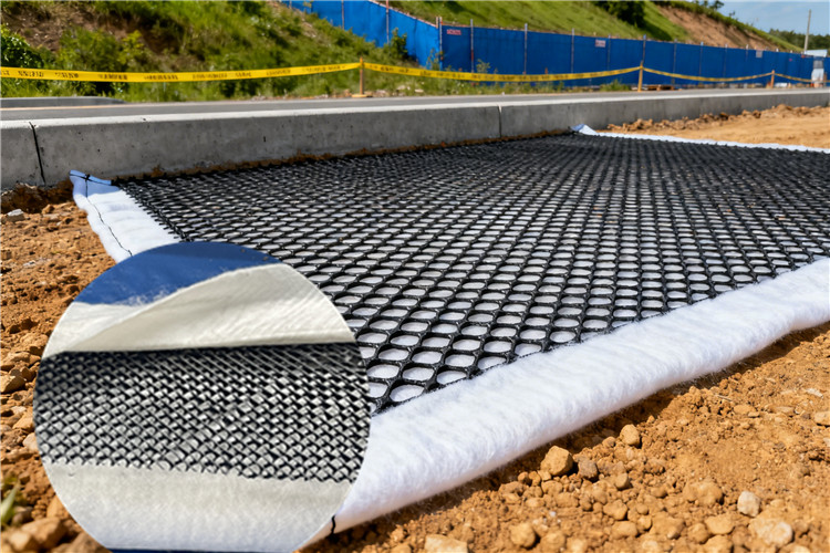 3D Composite Drainage Net and Traditional Gravel Drainage System ...