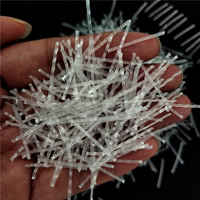 Plastic Fiber For Cement Curved Macro PP Fiber