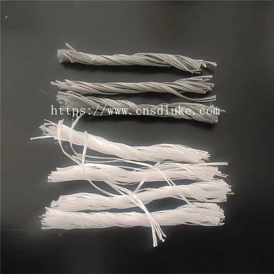 Concrete  Reinforced Polymer Polyproypylene Twisted Fiber 