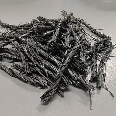 500MPa Fibrillated Polypropylene Twisted Fiber for Precast Concrete