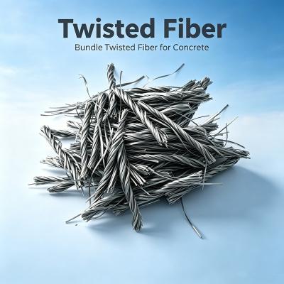 600Mpa High Tensile Polyproypylene Twisted Fiber