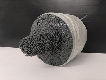 Foreign customers visit the polypropylene fiber production line