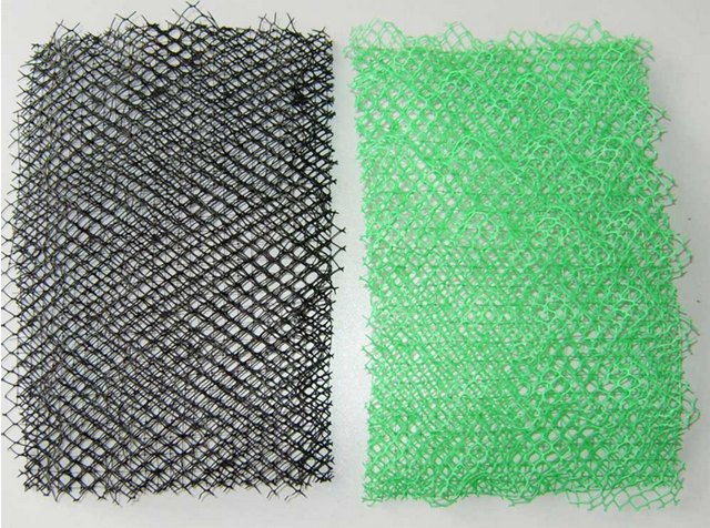 Black Reinforced Geomat 