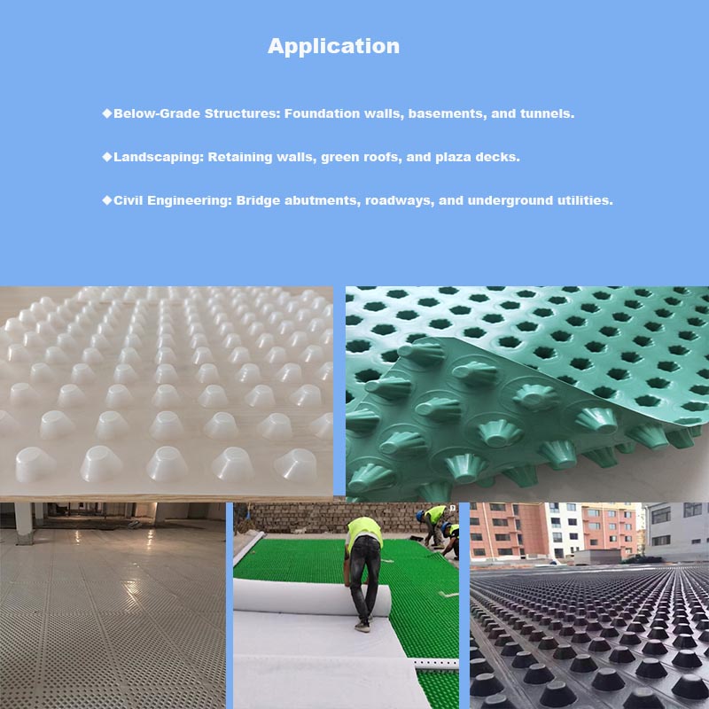 HDPE(PP) Drainage Board Application.jpg
