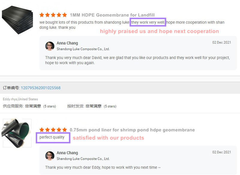 HDPE Geomembrane Customer Feedback.jpg