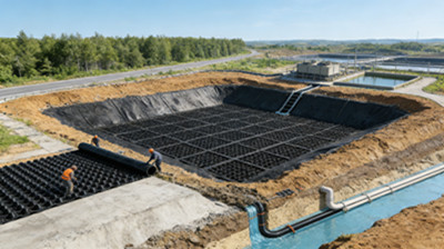 Dimple Drain Board for Landfill  .jpg