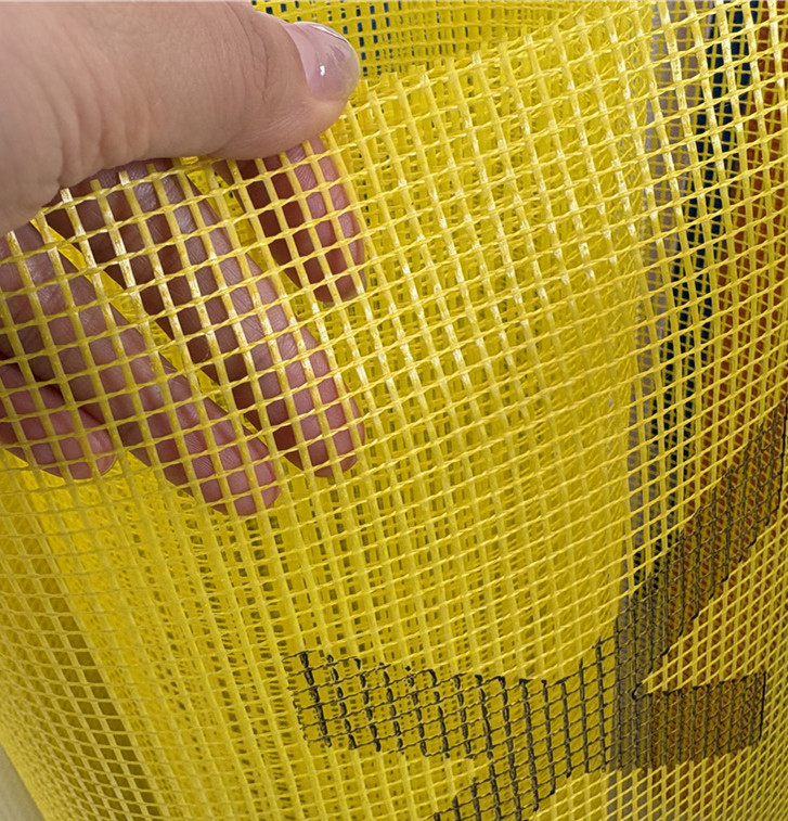 Yellow Alkali-resistant Fiberglass Mesh.jpg Yellow Alkali-resistant Fiberglass Mesh.jpg